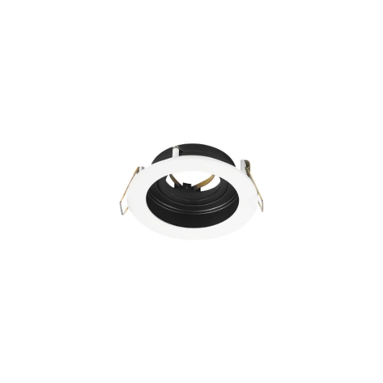 Imagine CARCASA ALB/NEGRU ROTUND PT GU10 BETA-RR1