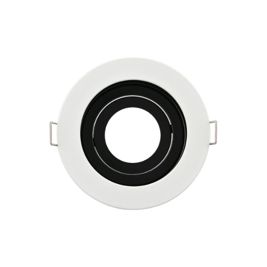 Imagine CARCASA ALB/NEGRU ROTUND PT GU10 BETA-RR1