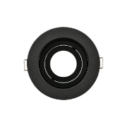 Imagine CARCASA NEGRU ROTUND PT GU10 BETA-RR1