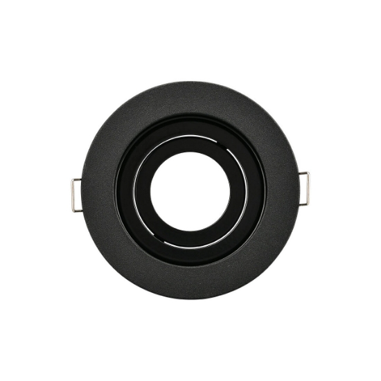 Imagine CARCASA NEGRU ROTUND PT GU10 BETA-RR1