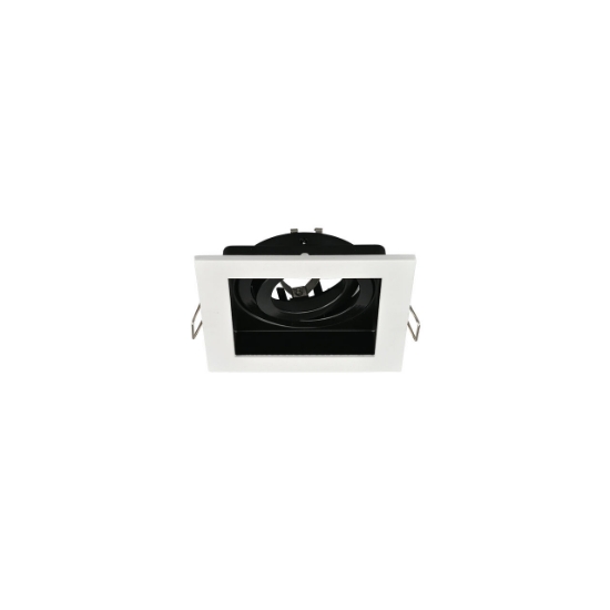 Imagine CARCASA ALB PATRAT PT GU10 BETA-RS1