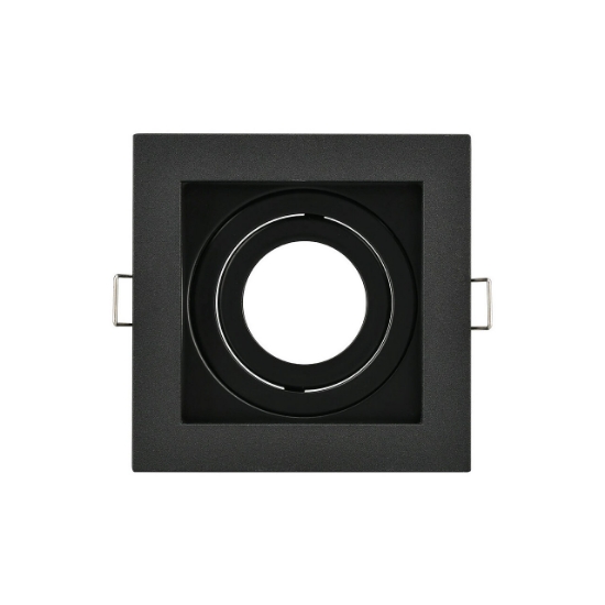 Imagine CARCASA NEGRU PATRAT PT GU10 BETA-RS1