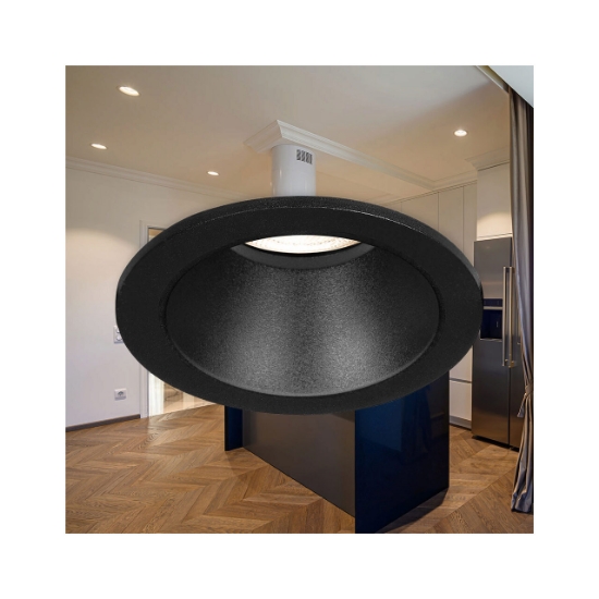 Imagine CARCASA NEGRU/NEGRU ROTUND PT GU10 BETA-RR