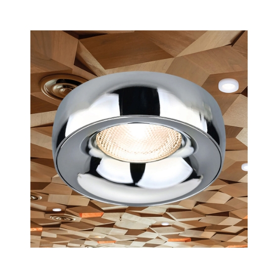 Imagine CARCASA CHROMAT ROTUND PT GU10 ALFA-A