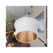 Imagine CARCASA ALB/int.AURIU ROTUND PT GU10 ALFA-C