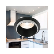 Imagine CARCASA NEGRU/ALB ROTUND PT GU10 ALFA-E