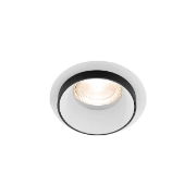 Imagine CARCASA ALB/NEGRU ROTUND PT GU10 ALFA-E