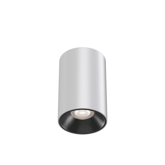 Imagine CORP ROTUND 1XGU10 ALB REFLECTOR NEGRU BETA SR