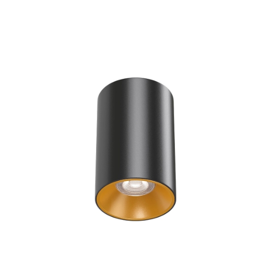 Imagine CORP BETA SR ROTUND 1XGU10 NEGRU REFLECTOR CUPRU