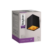 Imagine CORP BETA SS PATRAT 1XGU10 NEGRU REFLECTOR CUPRU
