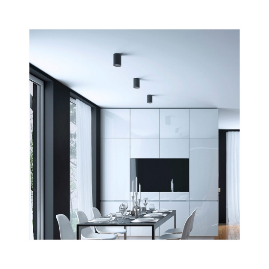Imagine CORP GAMA SR ROTUND 1XGU10 NEGRU
