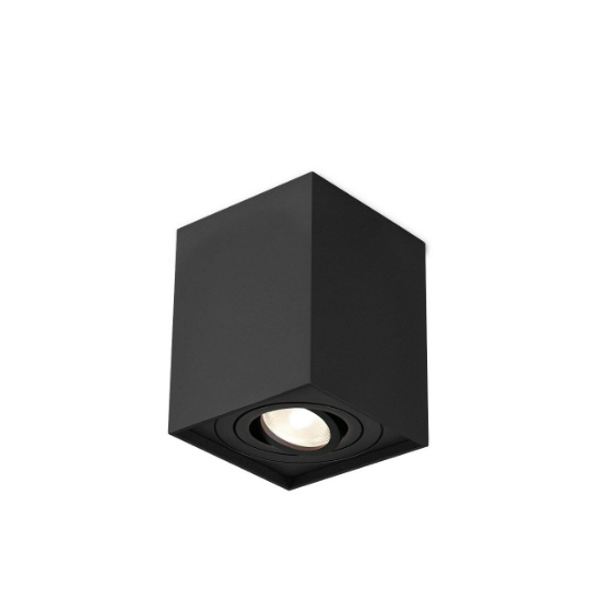 Imagine CORP PATRAT 1XGU10 NEGRU GAMA-SS