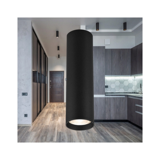 Imagine CORP ROTUND 1XGU10 NEGRU GAMA-5520