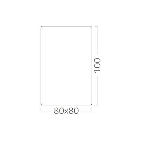 Imagine CORP MODEL GAMA-8011 PATRAT 1XGU10 NEGRU