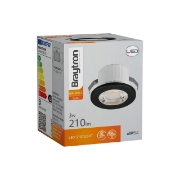 Imagine SPOT LED ROTUND MINICOB 3W 38G 6500K IP54 NEGRU BR