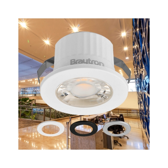 Imagine SPOT LED ROTUND 3W 38G 3C 6500K IP54 ALB BRY.