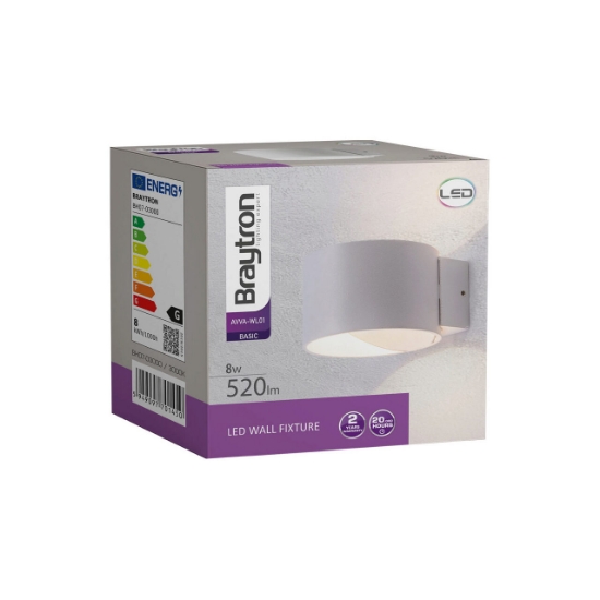 Imagine CORP LED 8W 400LM 3000K ALB IP20 AVVA-WL01