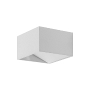 Imagine CORP LED PENTRU PERETE-PATRAT 8W 400LM 3000K ALB