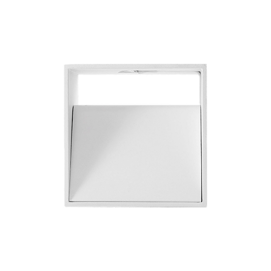 Imagine CORP LED PENTRU PERETE-PATRAT 8W 400LM 3000K ALB