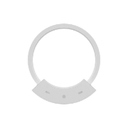 Imagine CORP LED PT PERETE 12W 3000K NELA-WL1-RND ALB