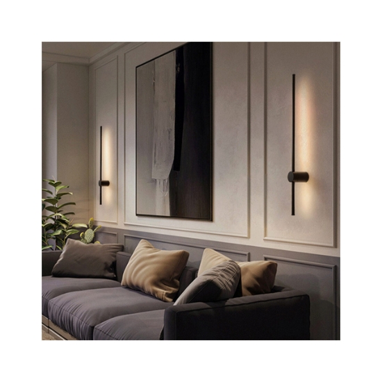 Imagine CORP LED PENTRU PERETE-TINY-16W 1160lm 3000K NEGRU