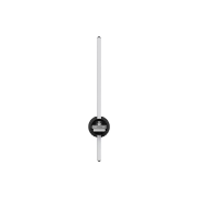 Imagine CORP LED PENTRU PERETE-TINY-WL700 16W 1580lm 3000K NEGRU