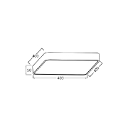 Imagine PLAFONIERA LED 36W 3000/4000/6500K ALB BLADE SQR