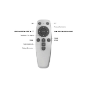Imagine PLAFONIERA LED 45W TELECOMANDA ALB BLADE SQR