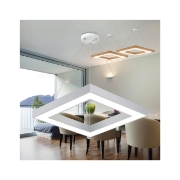 Imagine PLAF. LED SUSP 36W 3in1 ALB BLADE SQR