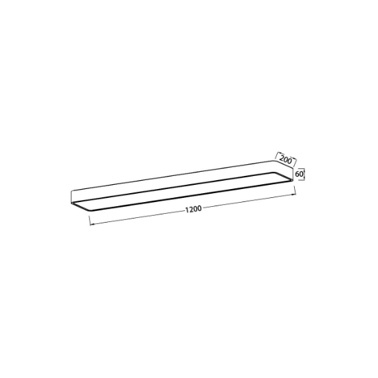 Imagine PLAFONIERA LED SUSPENDATA 45W 3in1 ALB BLADE RCT