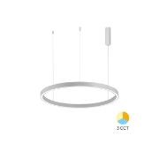 Imagine CORP DECORATIV CU LED 45W 3in1 PD-2540 ALB LINA