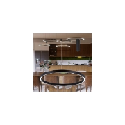 Imagine CORP DECORATIV CU LED 45W 3in1 PD-2540 NEGRU LINA