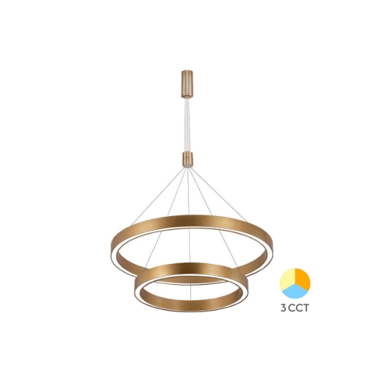 Imagine CORP DECORATIV CU LED 65W 3in1 PD-2540 AURIU LINA