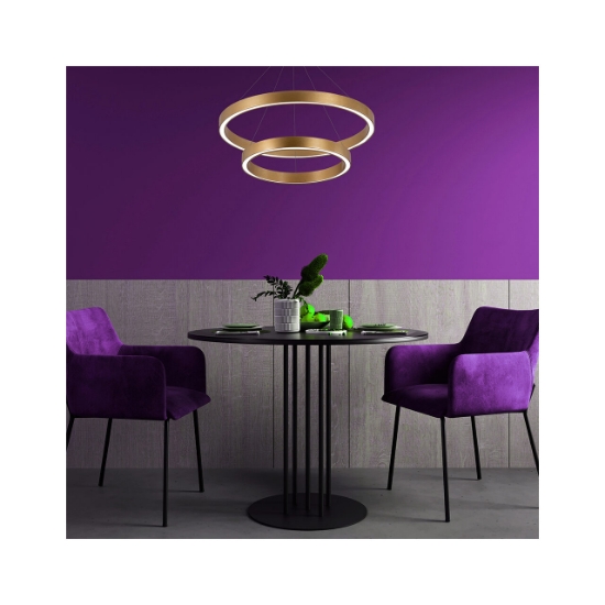 Imagine CORP DECORATIV CU LED 65W 3in1 PD-2540 AURIU LINA