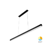 Imagine CORP LINEER CU LED 30W 3in1 LN-2540 NEGRU LINA