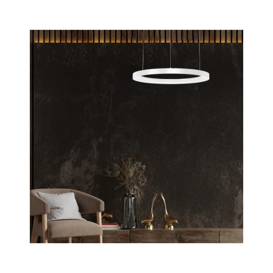 Imagine CORP DECORATIV LED 36W 3in1 SLP-PD-RND BELLA ALB