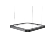 Imagine CORP DECORATIV LED 36W 3in1 SLP-PD-SQR BELLA NEGRU