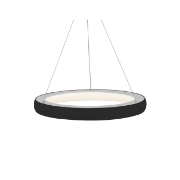 Imagine CORP DECORATIV LED 46W 3in1 MLP-PD-RND BELLA NEGRU