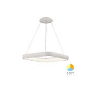 Imagine CORP DECORATIV LED 46W 3in1 MLP-PD-SQR BELLA ALB