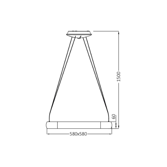 Imagine CORP DECORATIV LED 46W 3in1 MLP-PD-SQR BELLA ALB