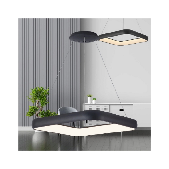 Imagine CORP DECORATIV LED 46W 3in1 MLP-PD-SQR BELLA NEGRU