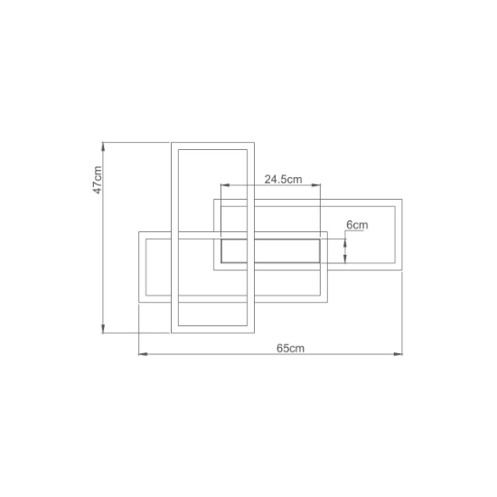 Imagine LUSTRA LED 65W NELA-SS2-RND telecomanda IP20 ALB