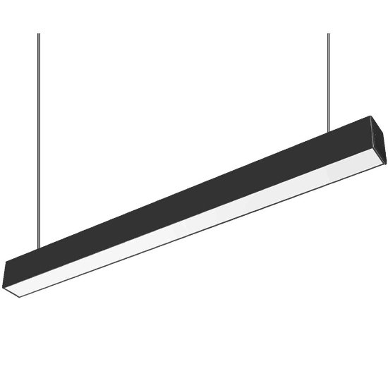 Imagine CORP LED SUSPENDAT RECTA 18W 4000K, 1620lm NEGRU