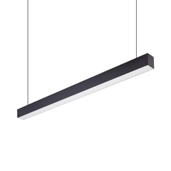 Imagine CORP LED SUSPENDAT RECTA 45W 3000K, 4050lm NEGRU