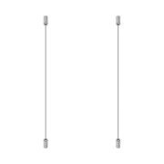 Imagine LANT 2BUC/SET NEGRU PENTRU MONTAT SUSPENDAT BN01