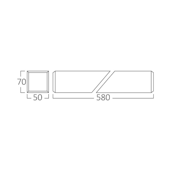 Imagine CORP LED SUSPENDAT RECTA 18W 4000K, 1620lm ALB IP2
