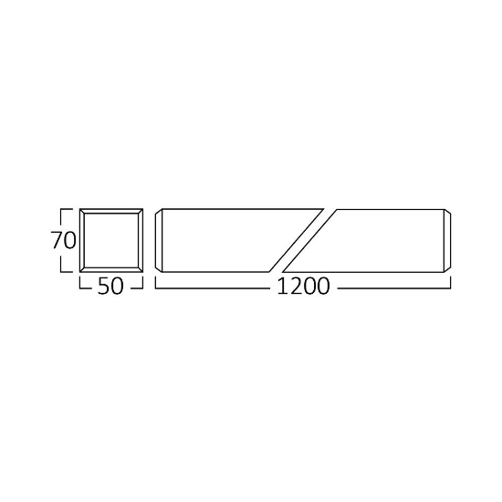 Imagine CORP LED SUSPENDAT RECTA 36W 4000K, 3240lm NEGRU