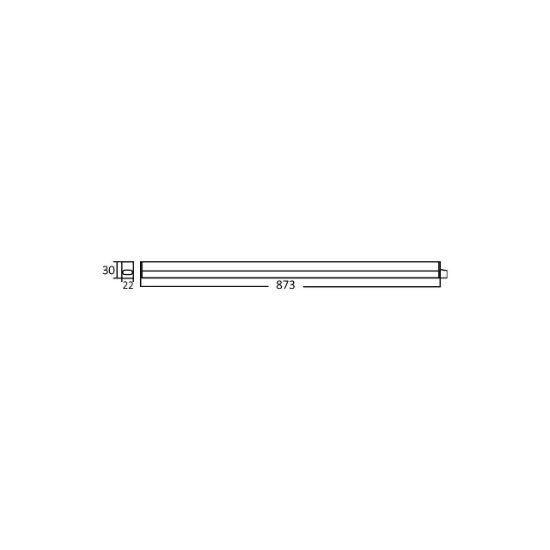 Imagine CORP LINEER LEDLINE 11W 3000K 820LM L:873MM IP20