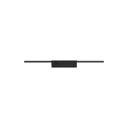 Imagine CORP LED PT BAIE 12W 3IN1 600MM NEGRU IP44 ARIA
