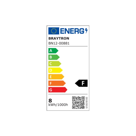 Imagine CORP LED PT BAIE 8W 3IN1 400MM NEGRU IP20 SARA-400